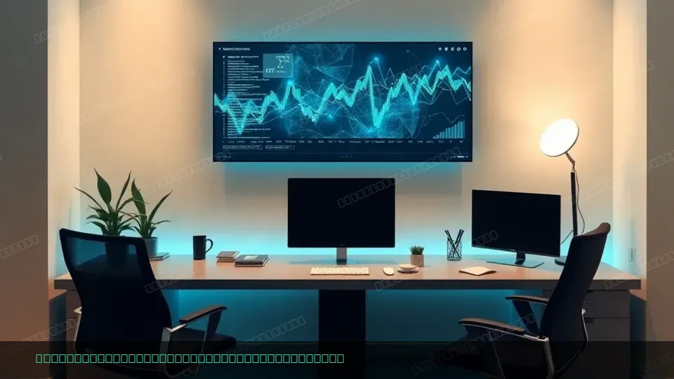 Premium financial advisory workspace — Hero image for finance websites