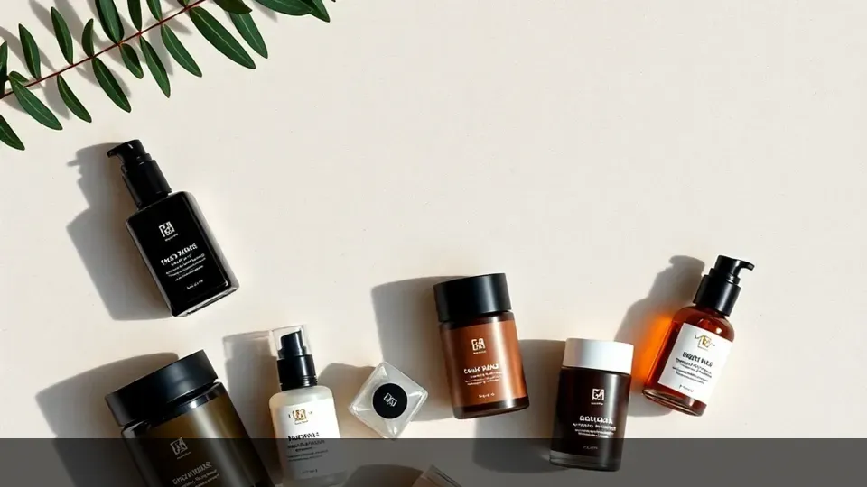 Curated lifestyle product flat lay — Hero image for ecommerce websites